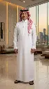 Thobe Fabric White Al Raed