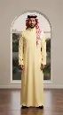 Thobe Fabric Atwab Kwry Yellow - Roll Pack 113