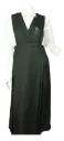 Olive green school uniform - Model 2