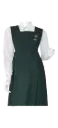 Olive green school uniform - Model 3