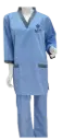 زي عاملات نظافة اللون سماوي موديل 2