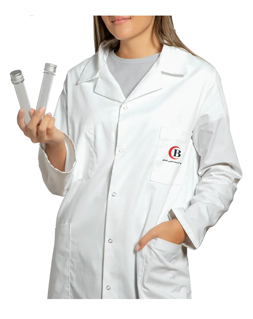 White lab coat