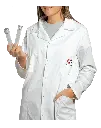 White lab coat