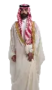 بشت ابيض ملكي
