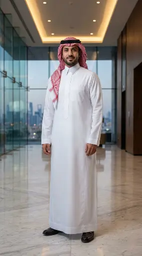 [Th-835] Thobe Fabric Al Mumayaz 550 (Cotton 5% Syntex)