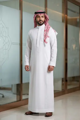 [Th-902] ثوب قماش ابيض FAY T55 -288