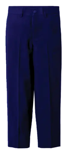 [Fo-369] Formal trousers – navy blue color, Size 16, Boys Section – Qeem School