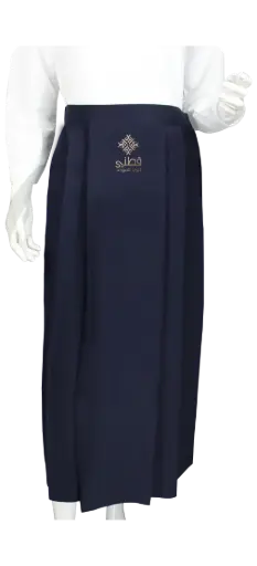 [Na-555] Navy blue skirt – Model 2